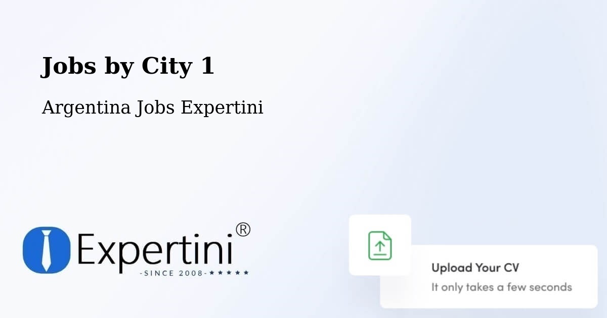 City Jobs in Argentina - Expertini